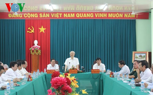 Tổng Bí thư Nguyễn Phú Trọng: Hậu Giang cần bứt phá mạnh hơn, làm giàu từ nông nghiệp - ảnh 2
